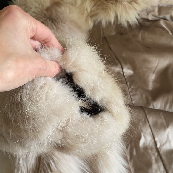 Blonde vintage fox fur coat - Picture 12 of 17